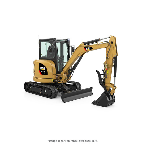 CAT 303.5E Rubber Tracks & Undercarriage Parts
